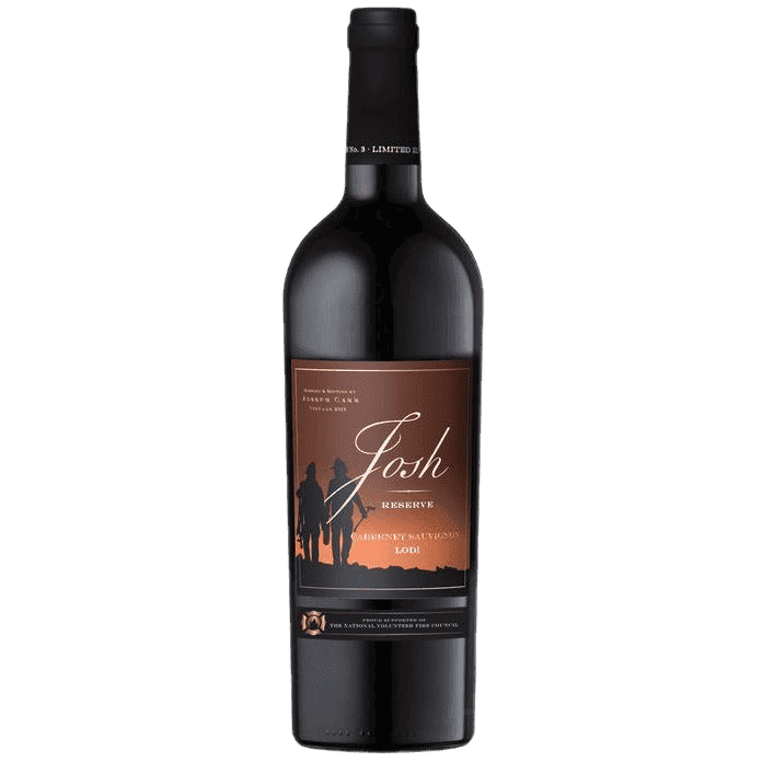 Josh Cellars Cabernet Sauvignon Reserve Nvfc The National Volunteer Fire Council Label Lodi - 750ML