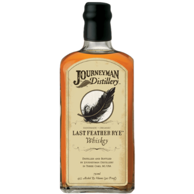 Journeyman Distillery Last Feather Rye Whiskey 90 Proof - 750ML