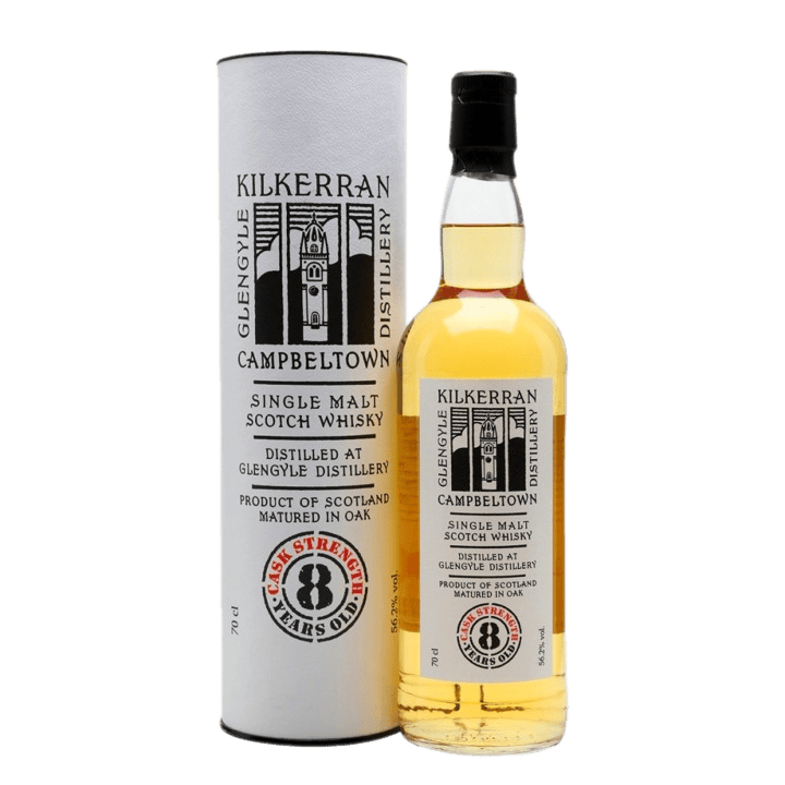 Kilkerran Cask Strength 8 Year Old Scotch - 750ML