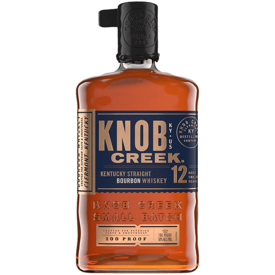 Knob Creek 12 Year Old 100 Proof Kentucky Straight Bourbon Whiskey - 750ML