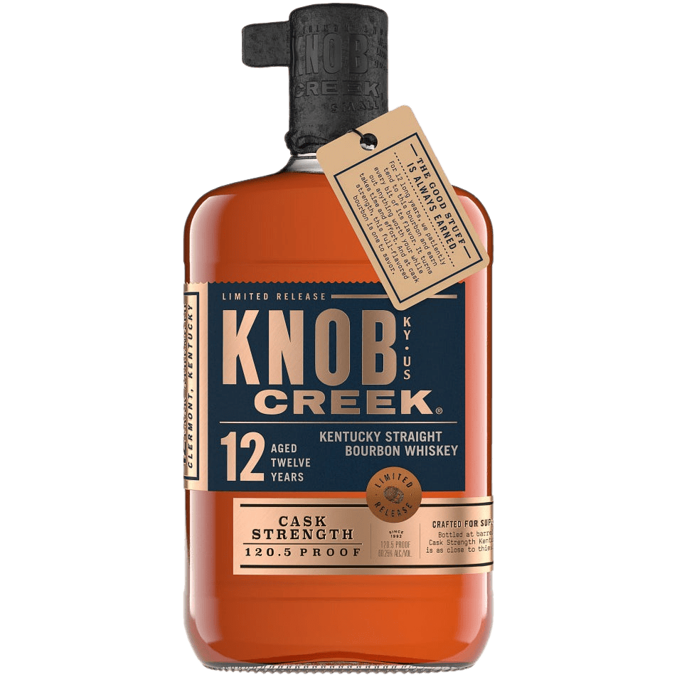 Knob Creek Limited Edition 12 Year Old Cask Strength 120 Proof Kentucky Straight Bourbon Whiskey - 750ML