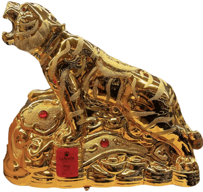 La Bestia Anejo Tiger Tequila - 750ML