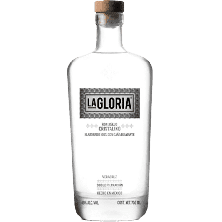 La Gloria Ron Anejo Cristalino - 750ML