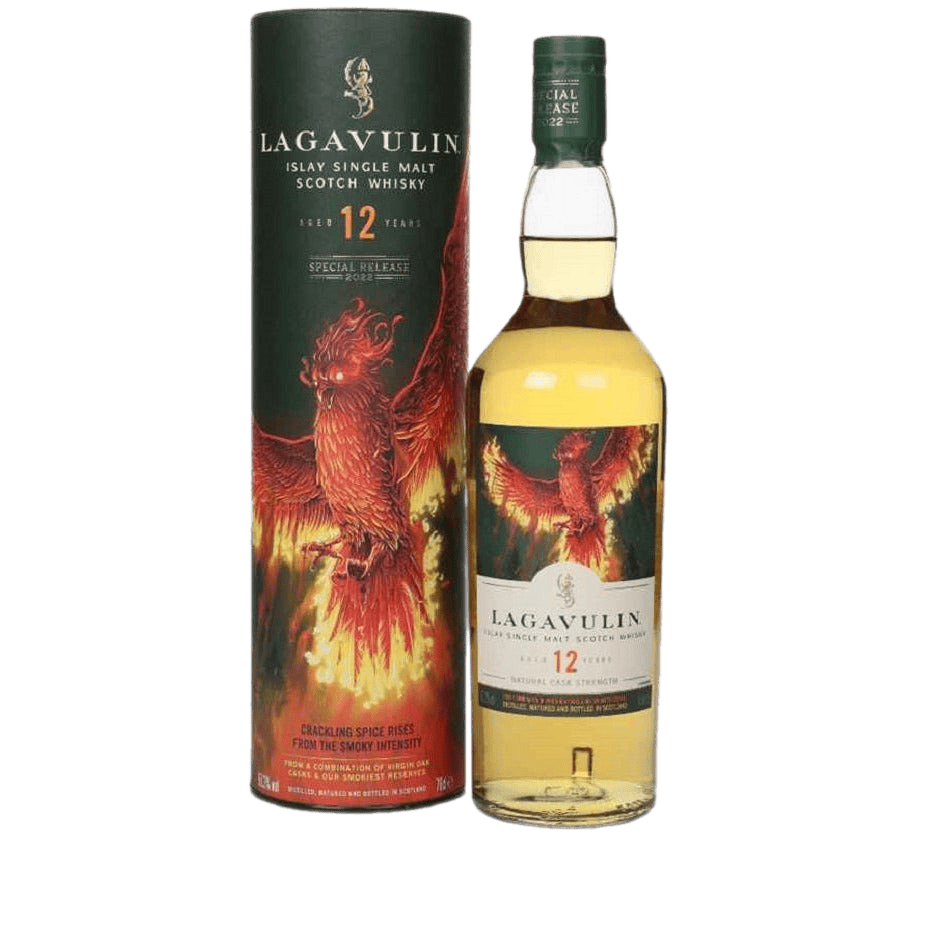 Lagavulin 12 Years The Flames of the Phoenix Whiskey - 750ML