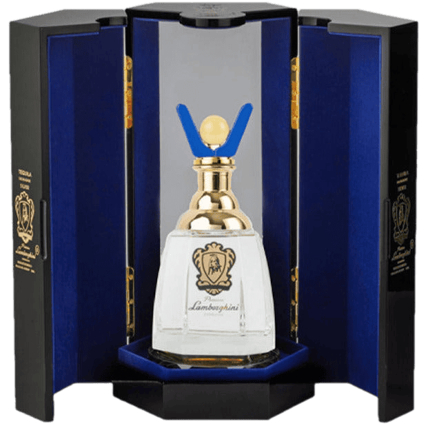 Lamborghini Silver Tequila Gift Set - 750ML