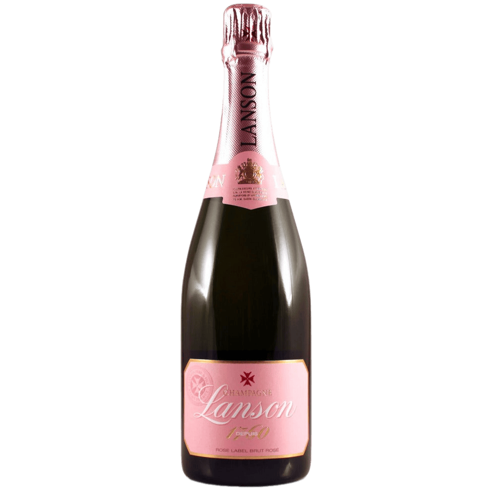 Lanson Champagne Brut Rose Rose Label - 750ML