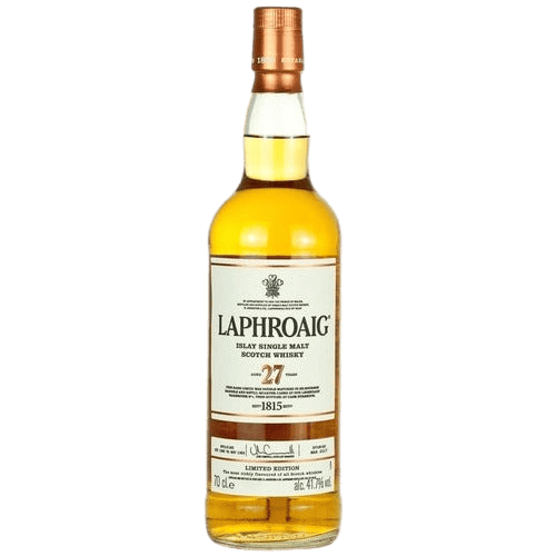 Laphroaig 27 Years Old Limited Edition Islay Single Malt Scotch Whisky - 750ML