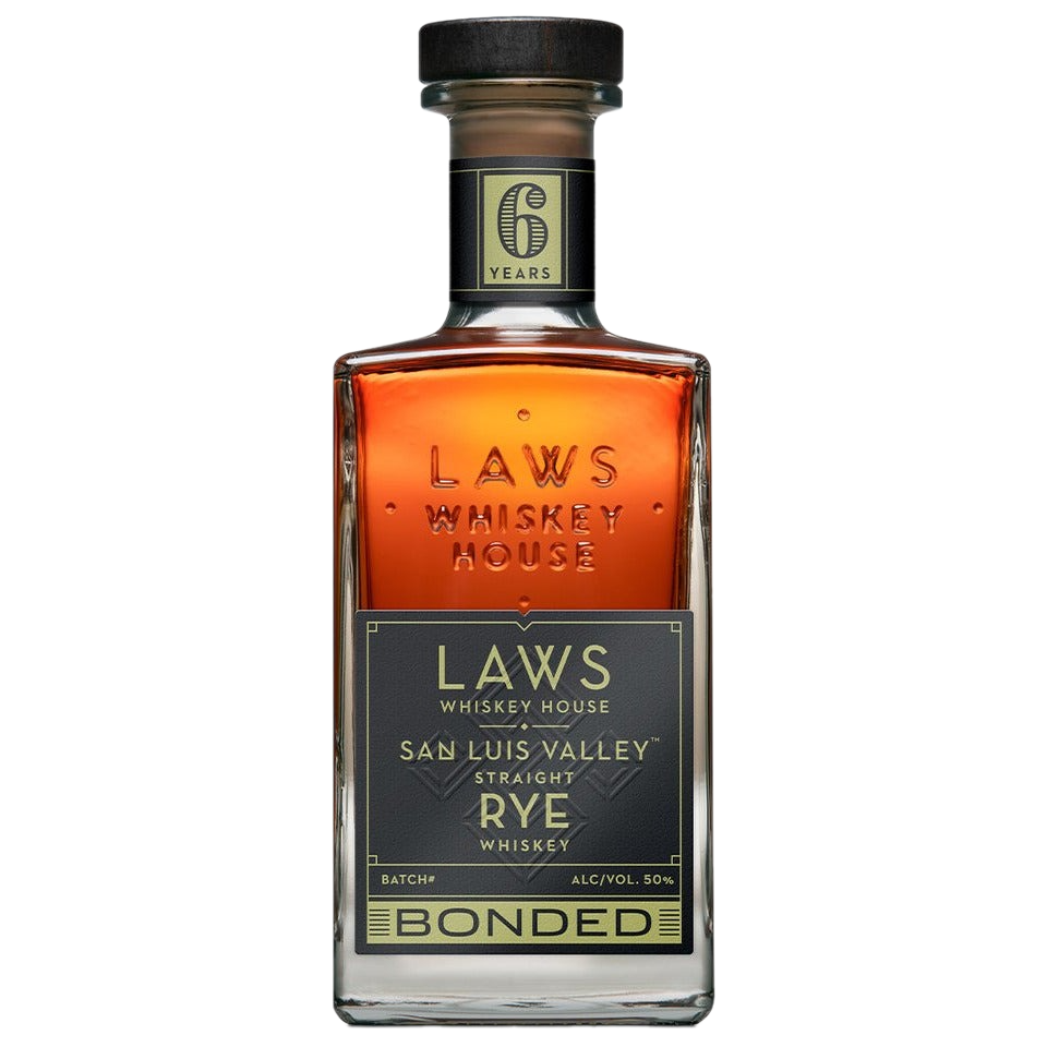 Laws San Luis Valley Straight Rye Bottled In Bond 6 Years - 750ML