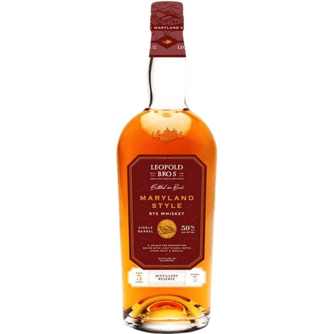 Leopold Bros Distillery Reserve Maryland Style Rye - 750ML