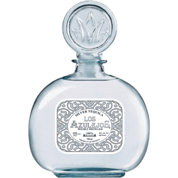 Los Azulejos Silver Tequila - 750ML