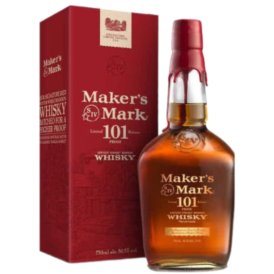 Maker's Mark 101 Proof Bourbon Whisky - 750ML