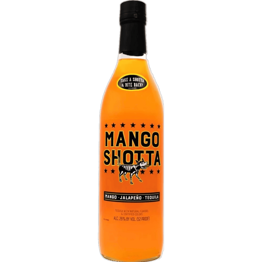 Mango Shotta Spicy Mango & Jalapeño Flavored Tequila - 750ML