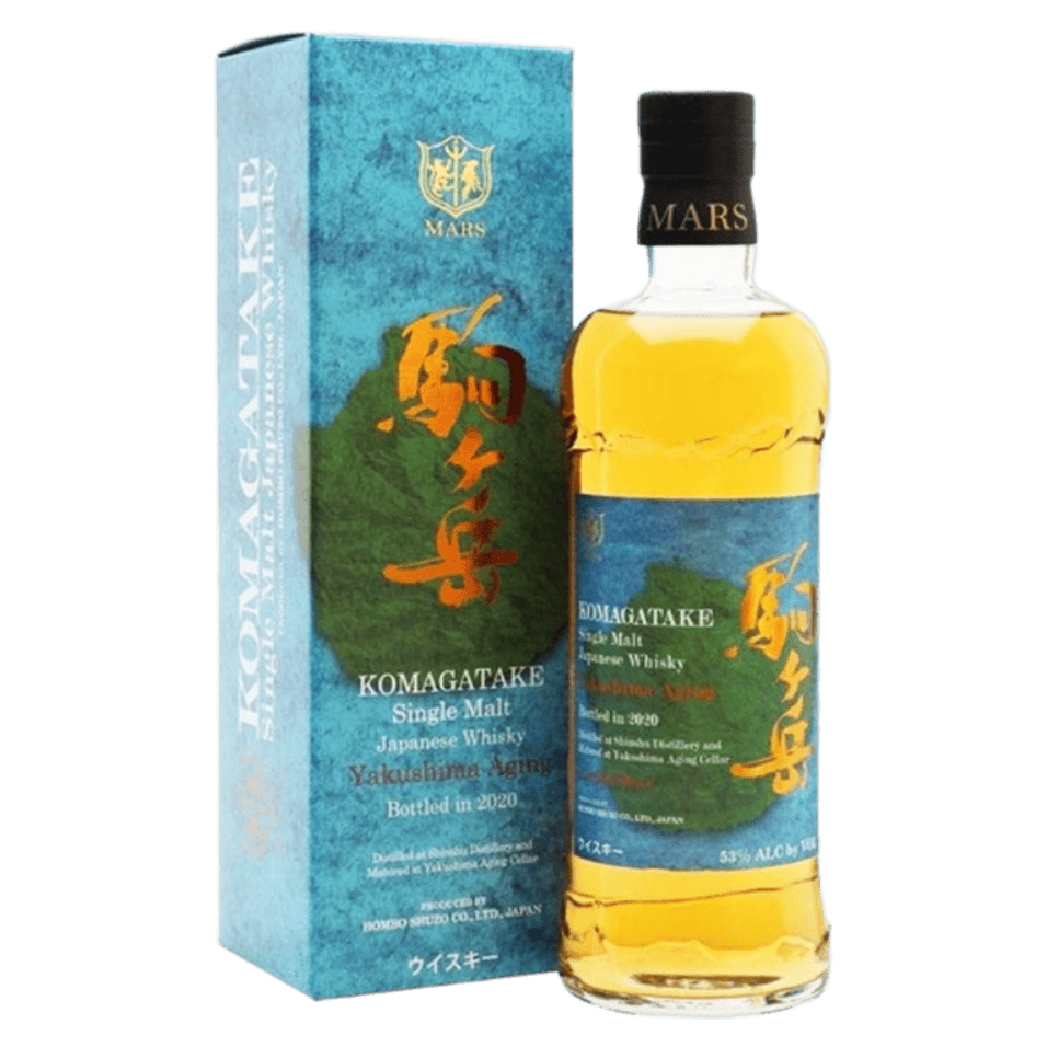 Mars Komagatake Single Malt Japanese Whisky Yakushima Aging Bottled in 2021 - 750ML