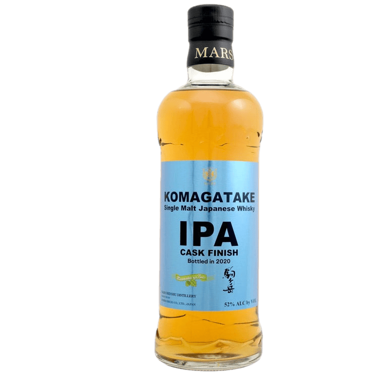 Mars Shinshu Distillery Komagatake IPA Cask Finish Bottled in 2020 Single Malt Japanese Whisky - 750ML