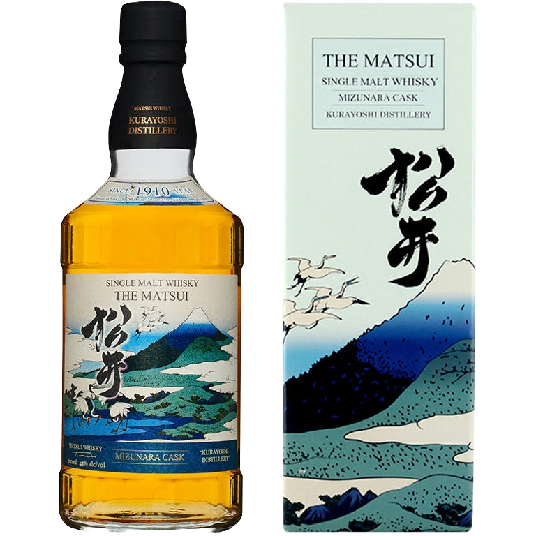 Matsui Mizunara Cask Single Malt Japanese Whisky - 750ML