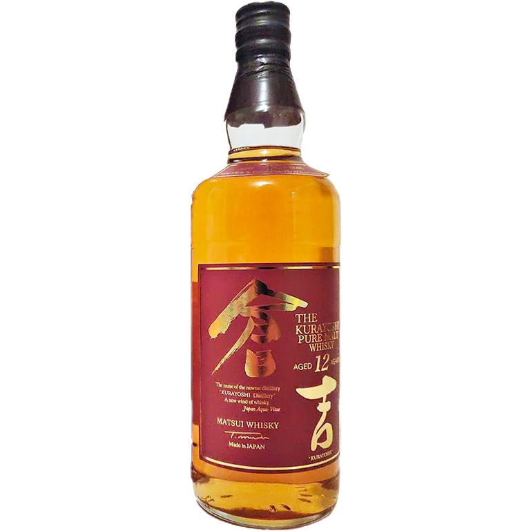 Matsui The Kurayoshi 12 Year Old Japanese Whisky - 750ML