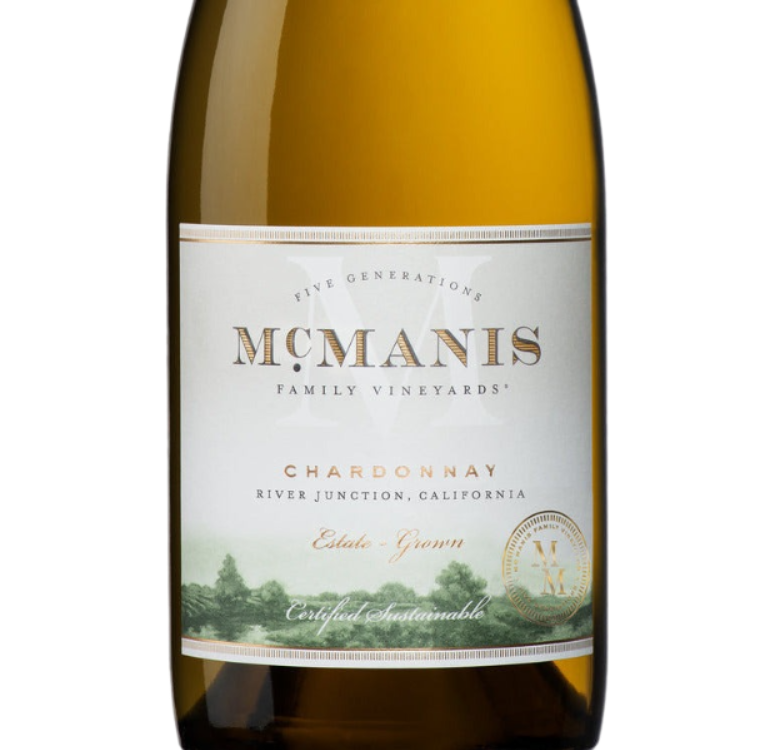 Mcmanis Family Vineyards (Wg) Chardonnay River Junction - 750ML