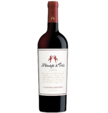 Menage A Trois California Variety 3 Pack - 750ML Shipper