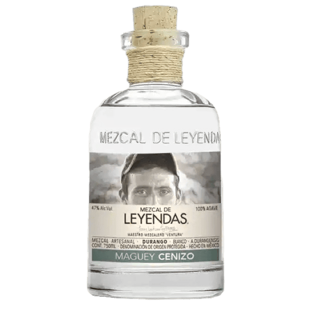 Mezcales De Leyendas Cenizo Blanco Mezcal Artesanal - 750ML