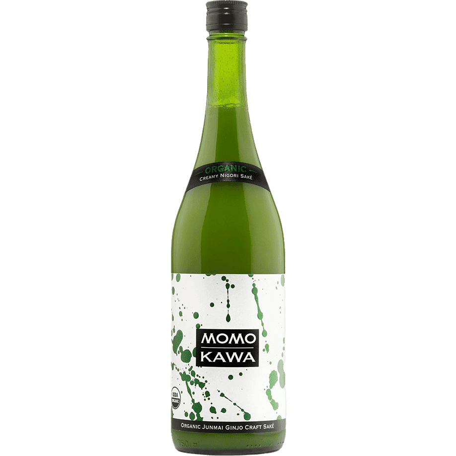 Momokawa Organic Nigori Sake - 750ML