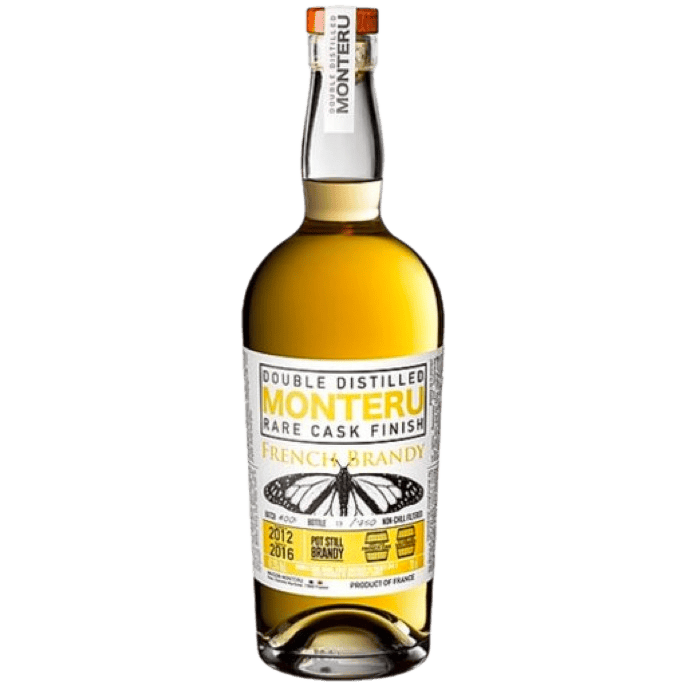Monteru Rare Cask Pot Still Sauternes Cask Finished French Brandy - 750ML