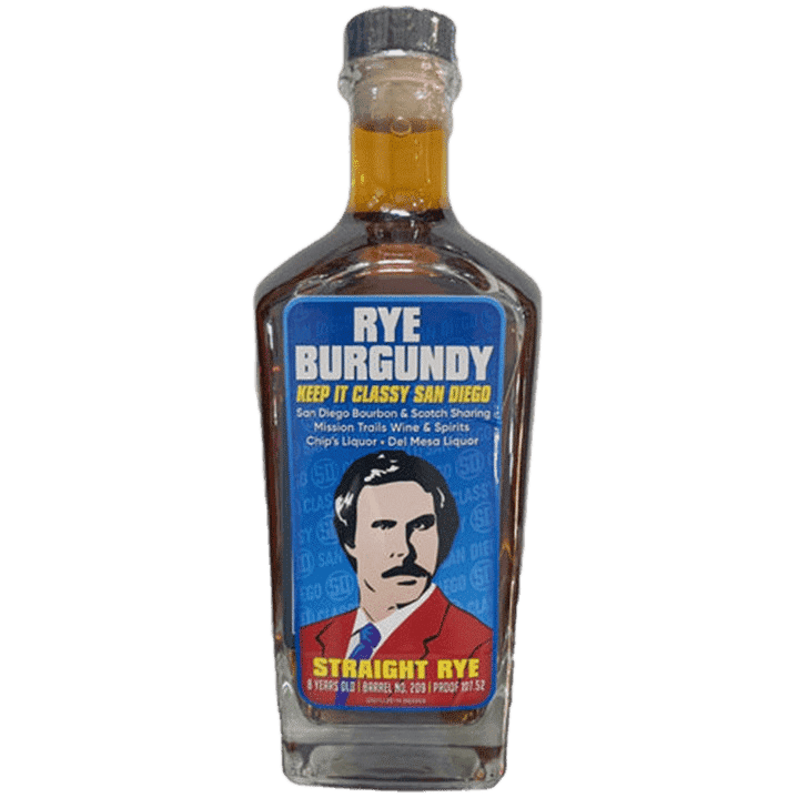 Nashville Barrel Company Single Barrel Rye Whiskey 'Rye Burgundy' - 750ML