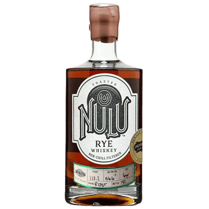 Nulu Toasted Barrel 'Prohibition Craft Spirits' 6 Year Old Single Barrel Select Rye Whiskey - 750ML