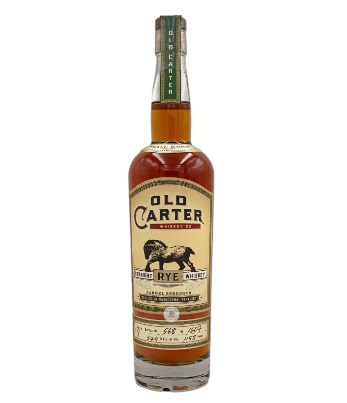 Old Carter Straight Rye Whiskey Batch 8 - 750ML