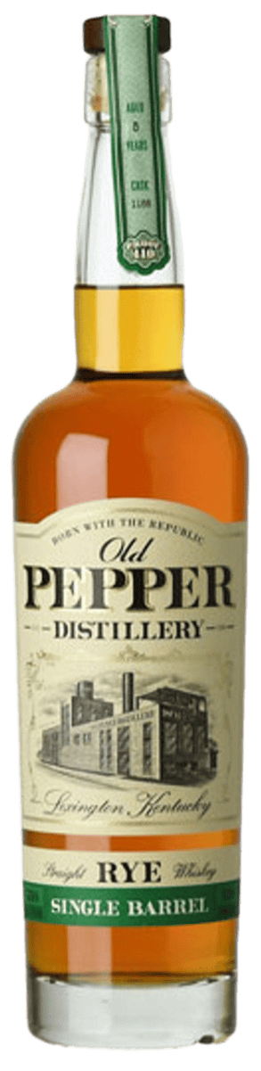 Old Pepper Distillery Single Barrel Straight Rye Whiskey - 750ML