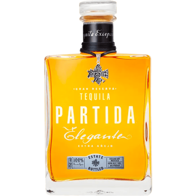 Partida Elegante Extra Anejo Tequila - 750ML
