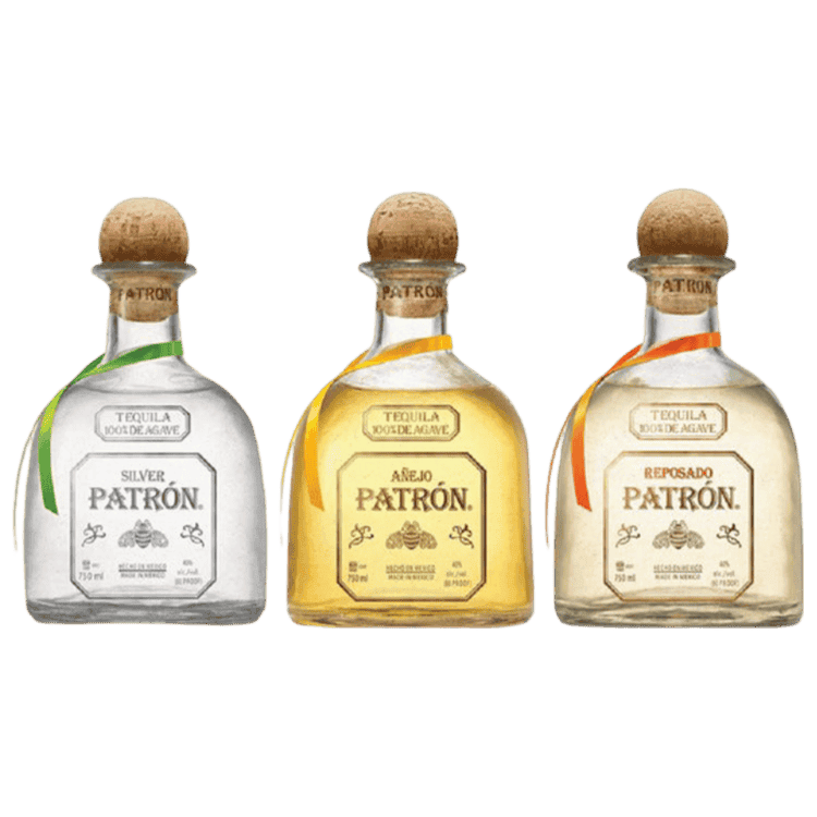 Patron Blanco, Reposado & Anejo Tequila - 750ML