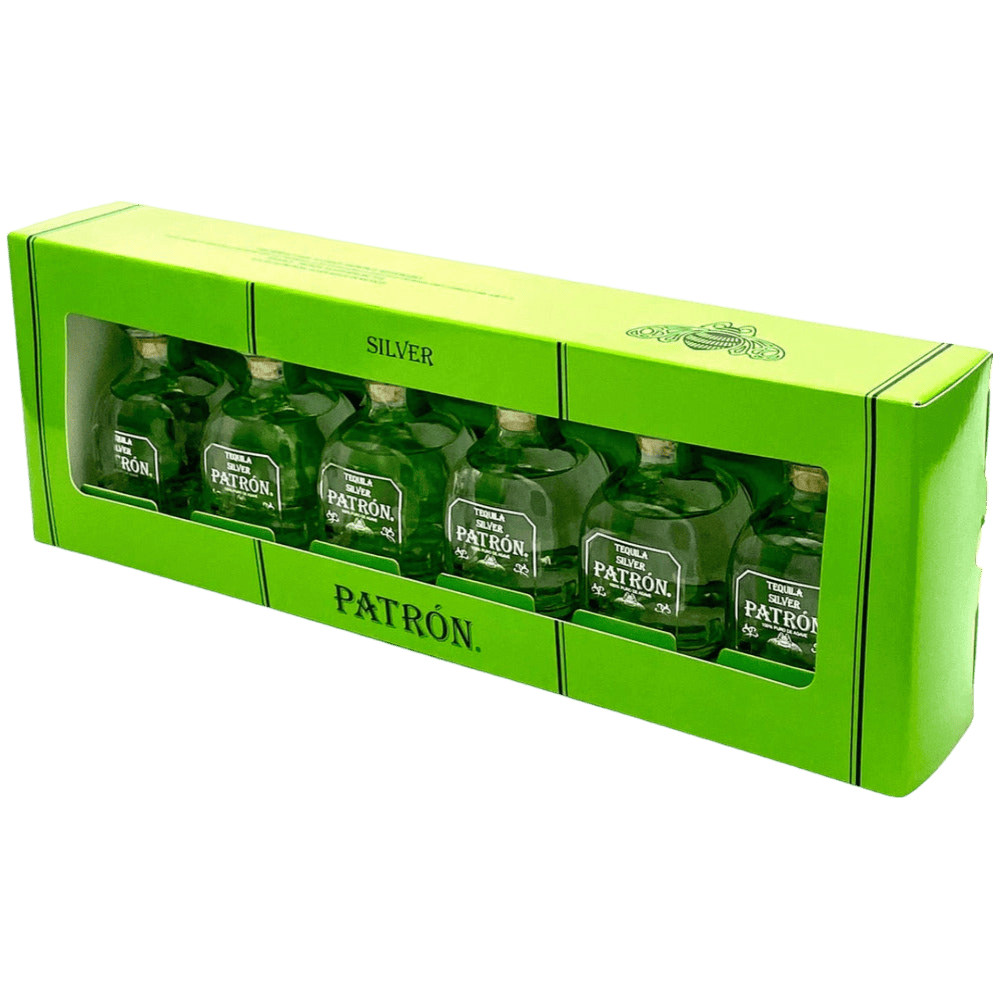 Patron Silver Tequila 6 X 50ml Pack - 750ML