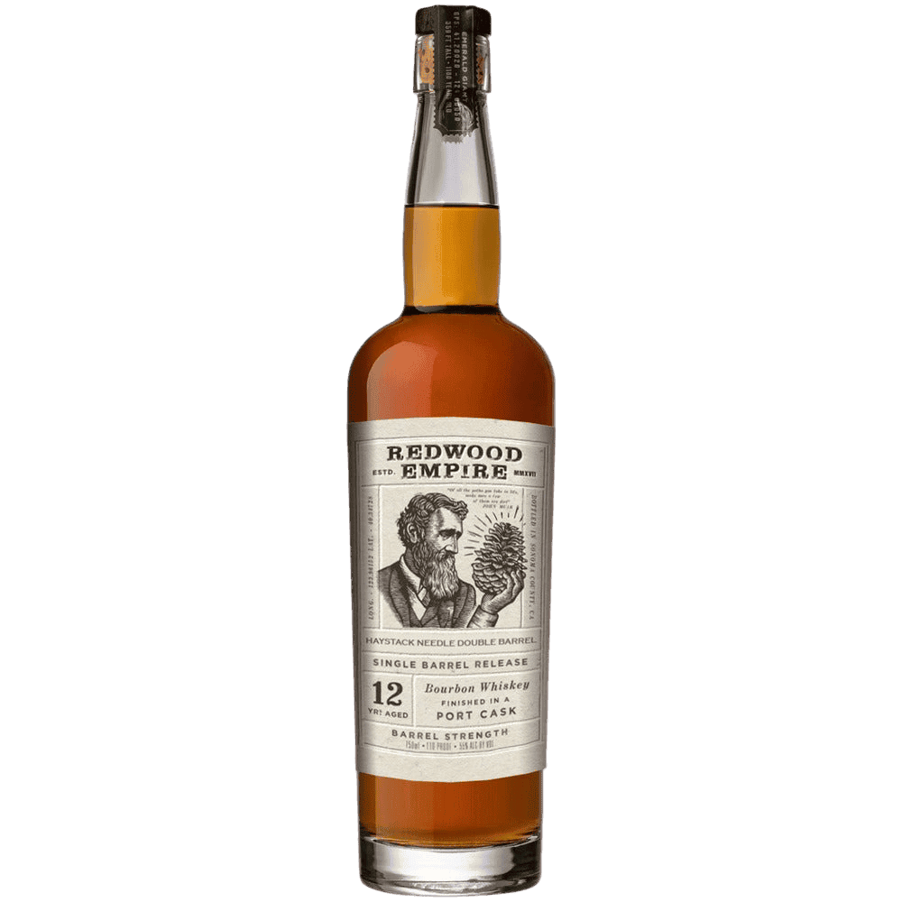 Redwood Empire 12 Year Bourbon Whiskey Finished In A Port Cask Barrel Pick - 750ML