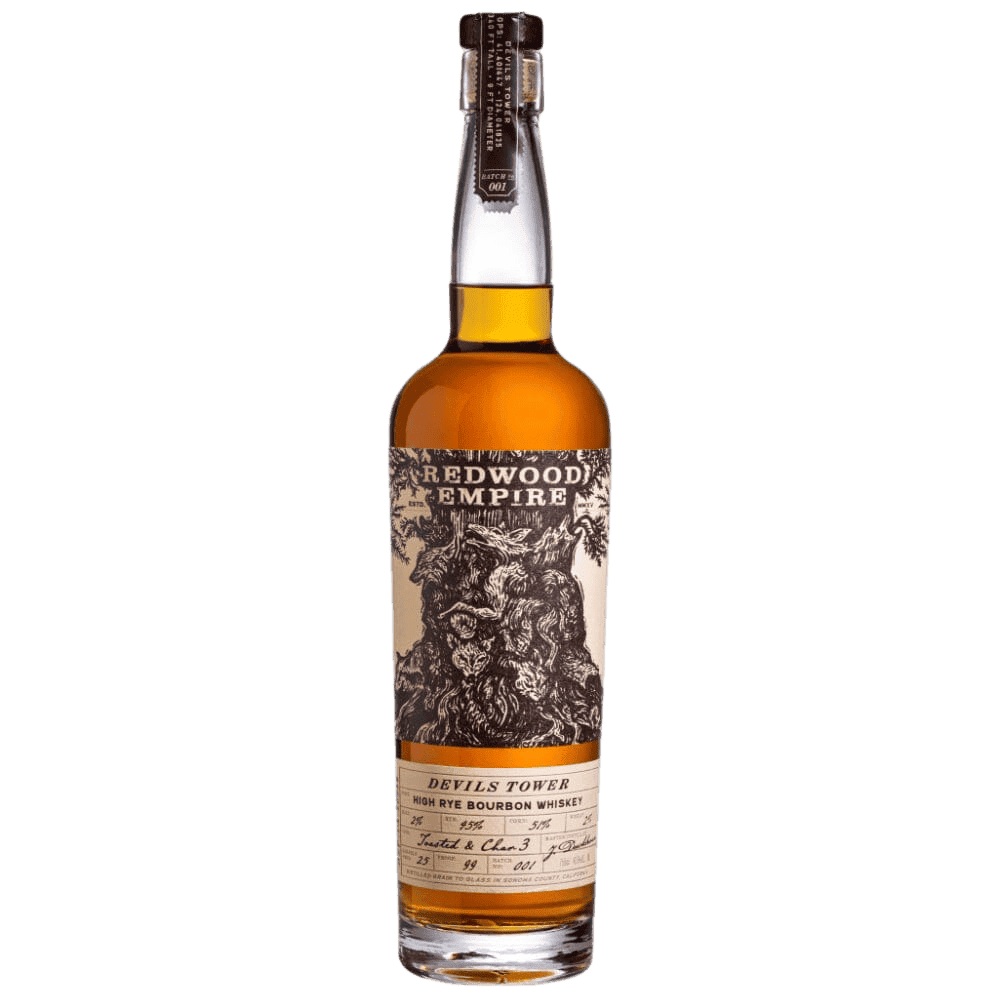 Redwood Empire Devils Tower High Rye Bourbon - 750ML