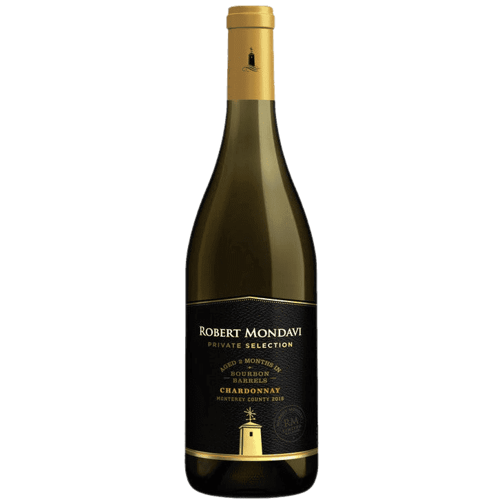 Robert Mondavi Private Select Chardonnay Aged In Bourbon Barrels California - 750ML