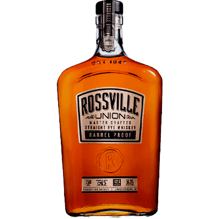 Rossville Union Barrel Proof Straight Rye Whiskey - 750ML