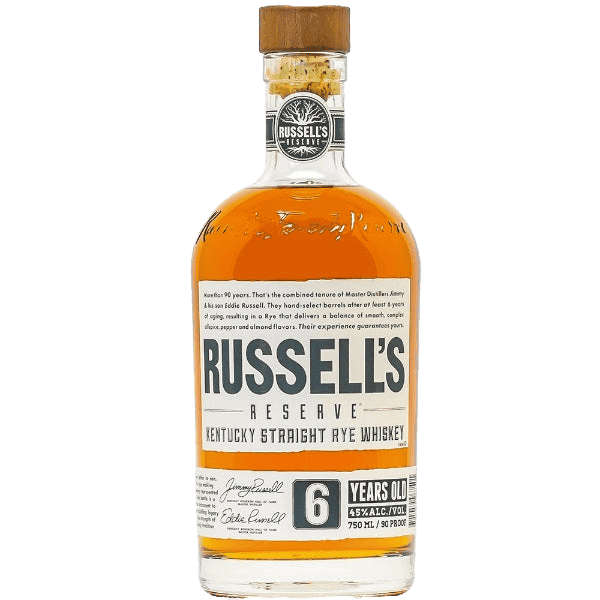 Russell's Reserve Rye Whiskey 6 Year - 750ML