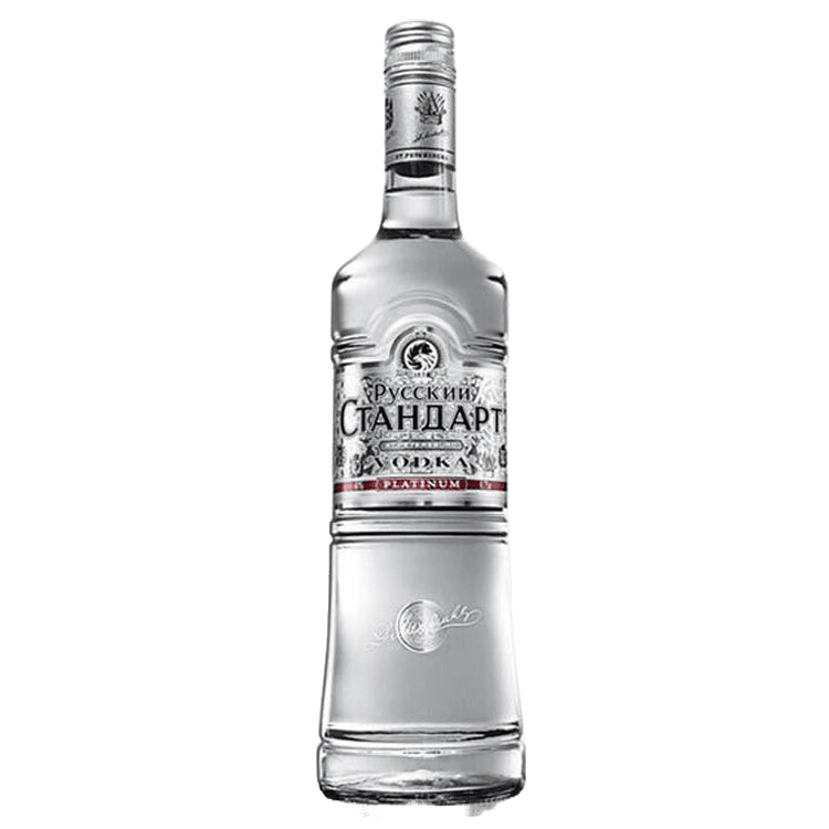 Russian Standard Silver Flitered Platinum Vodka - 750ML