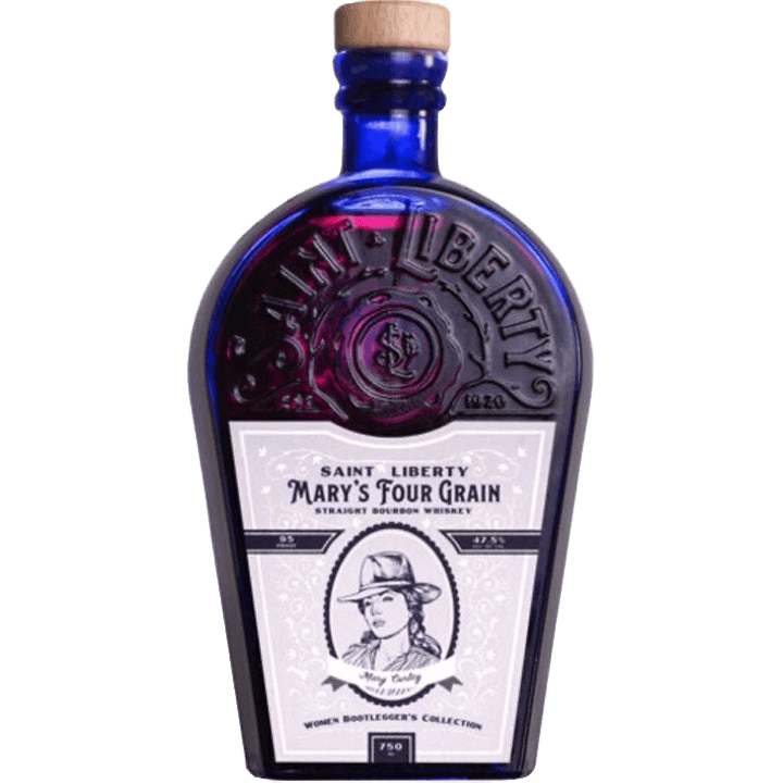 Saint Liberty Straight Bourbon Mary's Four Grain Women Bootlegger's Collection 4 Yr - 750ML
