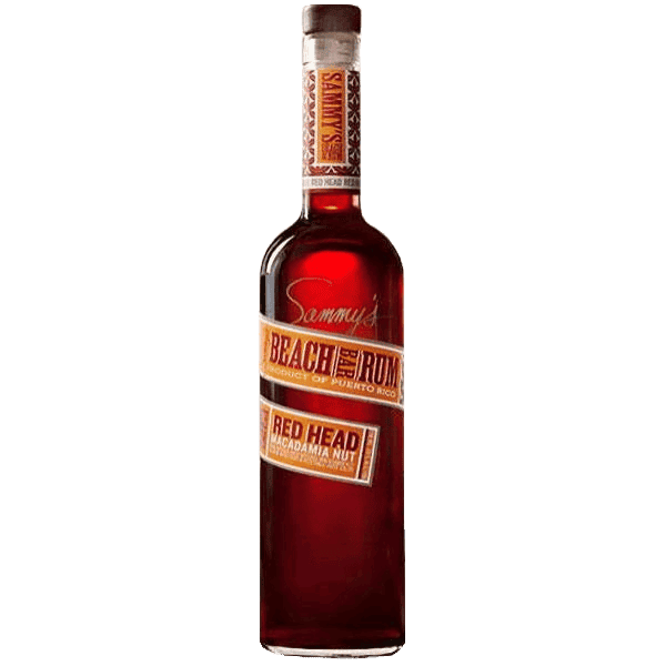 Sammy's Beach Bar Macadamia Nut Red Head Flavored Rum - 750ML