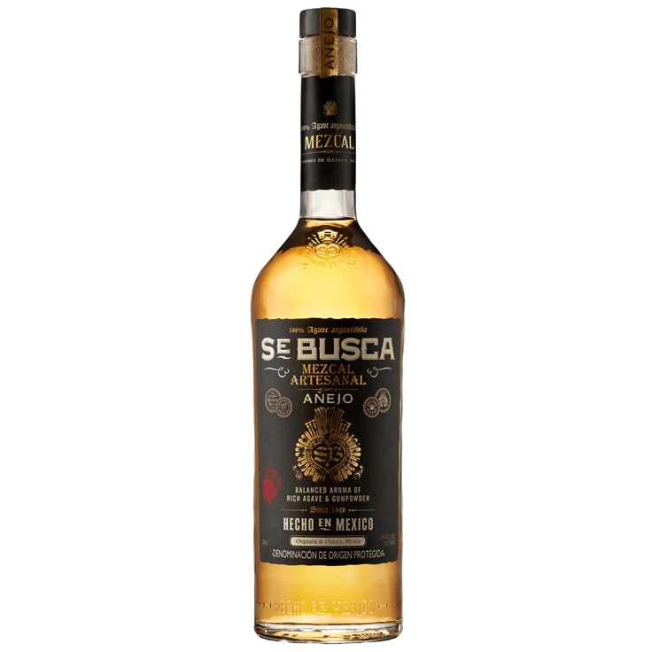Se Busca Mezcal Añejo Mezcal Artesanal 100% Agave Angustifolia - 750ML