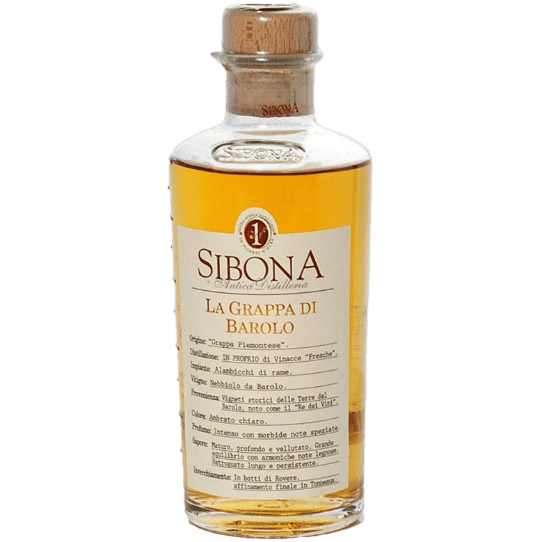 Sibona Barolo Grappa - 750ML