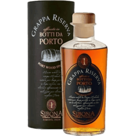 Sibona Port Aged Grappa - 750ML