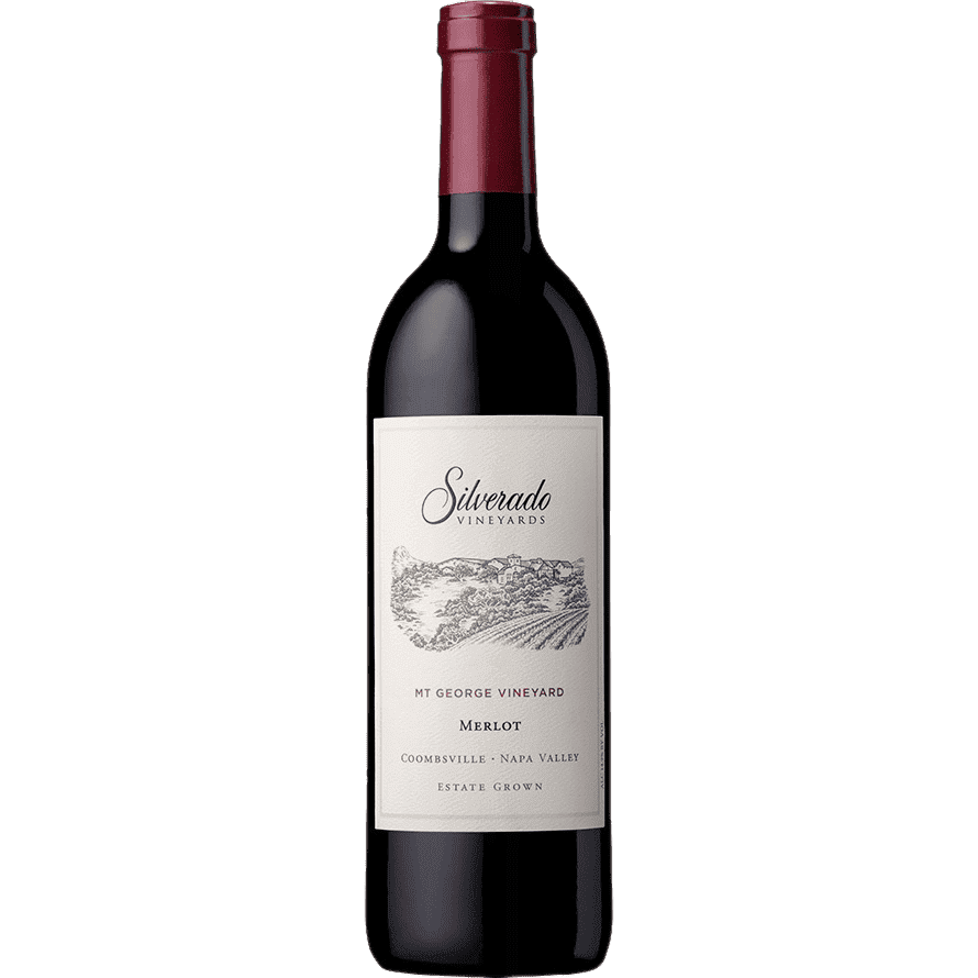 Silverado Vineyards Merlot Estate Grown Mt. George Vineyard Napa Valley - 750ML
