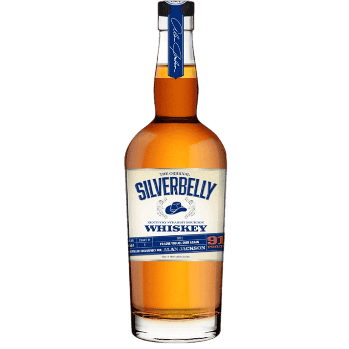 Silverbelly The Original Chart #1 Kentucky Straight Bourbon Whiskey by Alan Jackson - 750ML