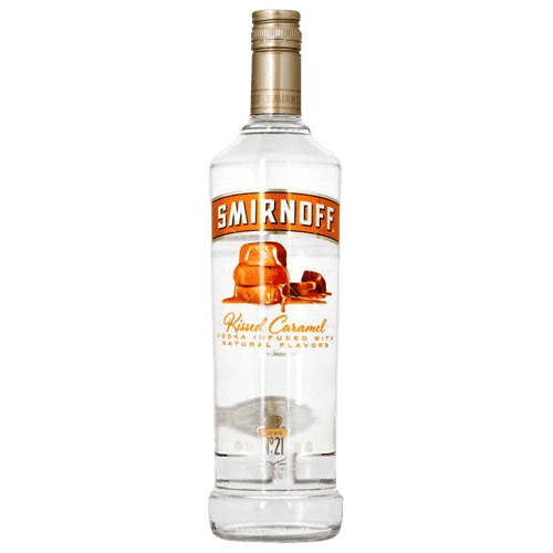 Smirnoff Caramel Flavored Vodka Kissed Caramel - 750ML