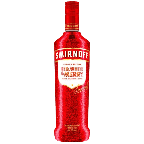 Smirnoff Red White & Merry Holiday Limited Edition Vodka - 750ML