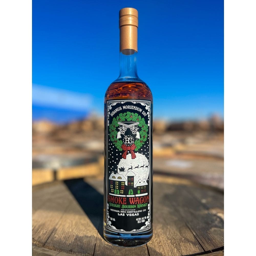 Smoke Wagon Straight Bourbon Christmas 2023 Limited Edition 3 Pack - 750ML