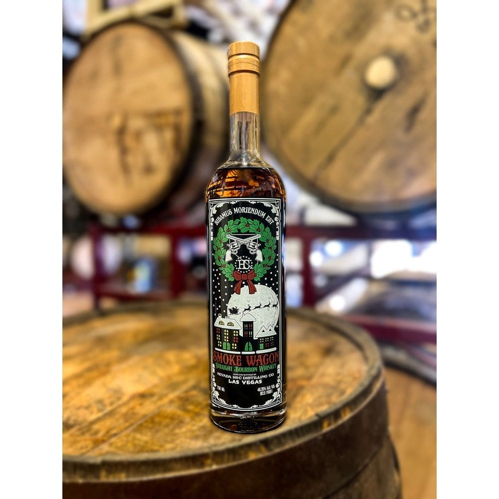 Smoke Wagon Straight Bourbon Christmas 2023 Limited Edition 3 Pack - 750ML