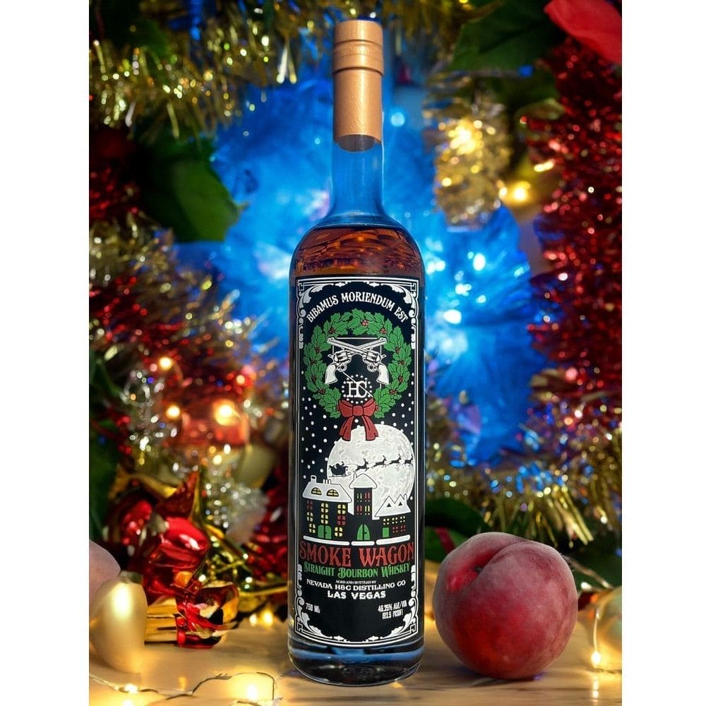 Smoke Wagon Straight Bourbon Christmas 2023 Limited Edition 3 Pack - 750ML